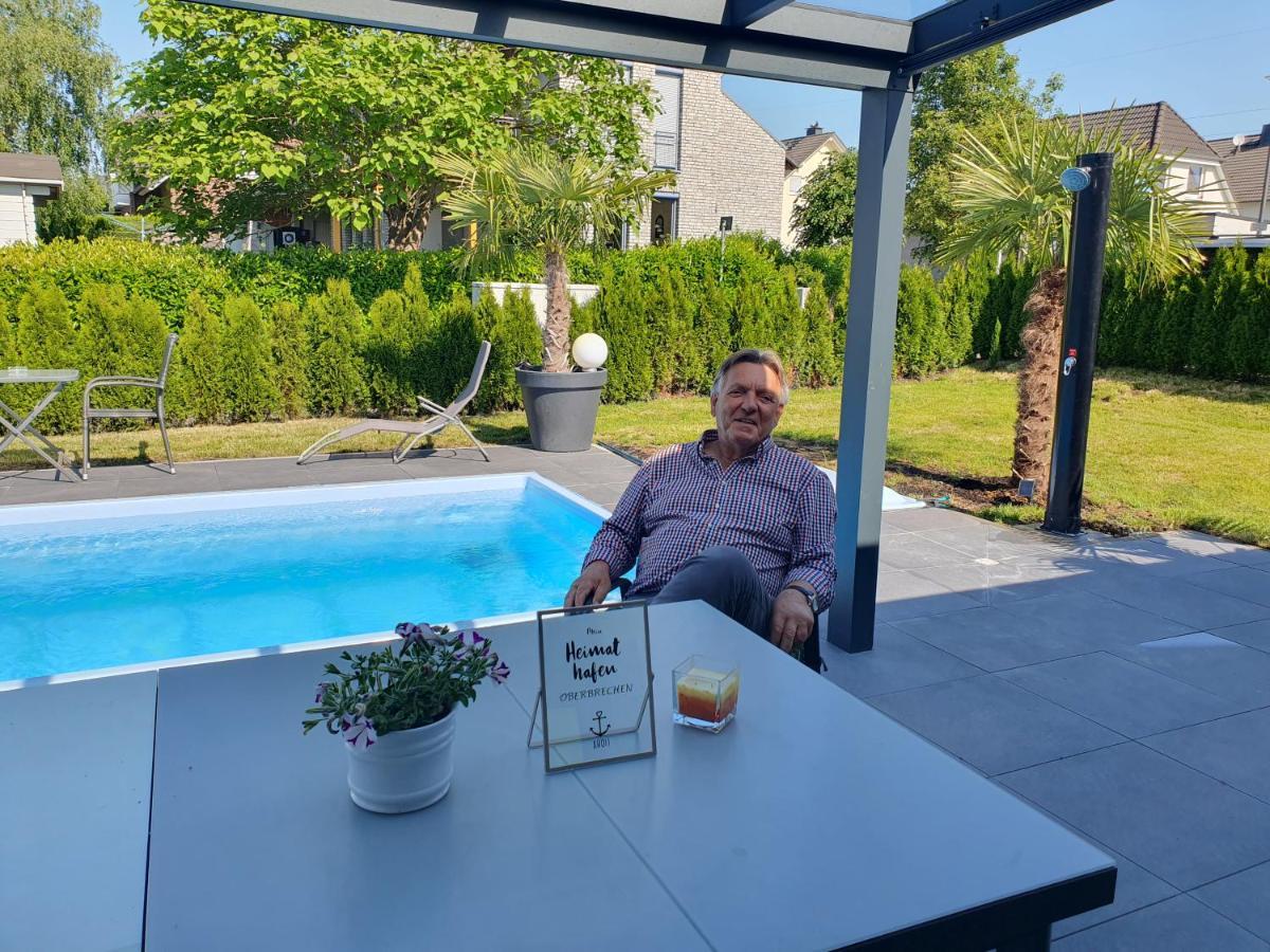 Grosszuegige Unterkunft Mit Terrasse Oberbrechen Ngoại thất bức ảnh