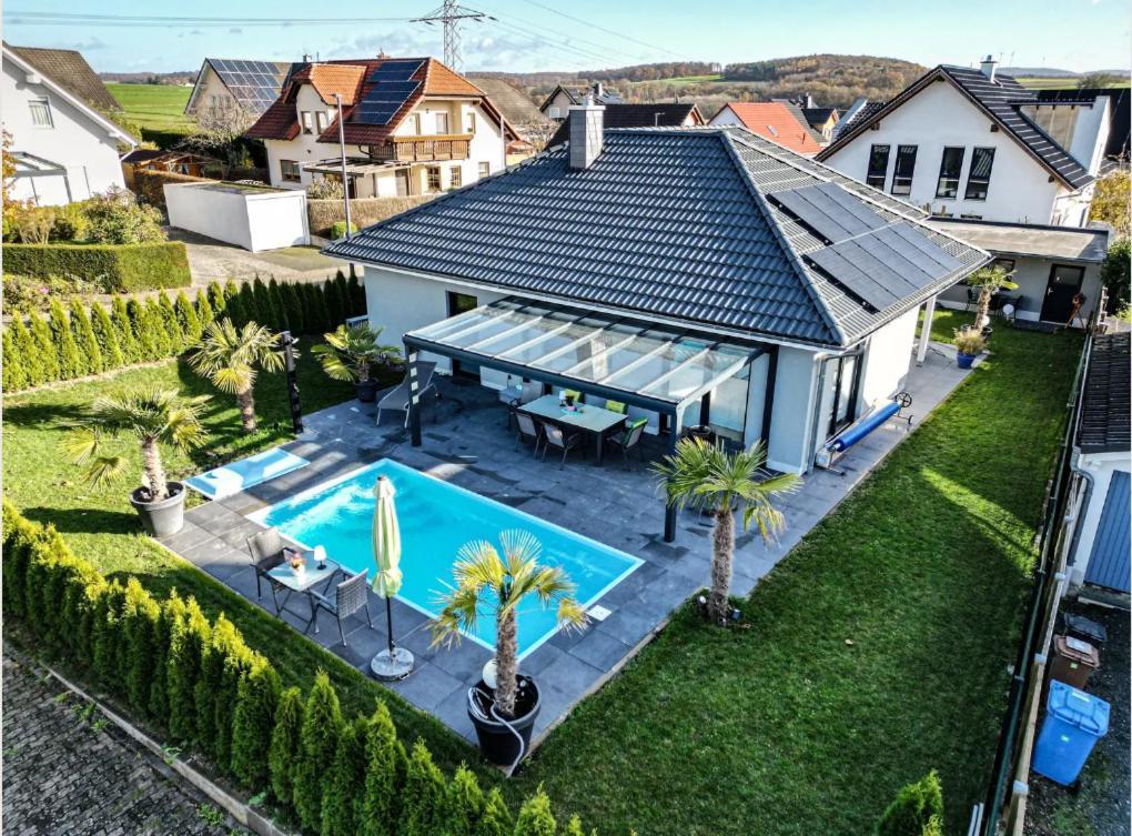 Grosszuegige Unterkunft Mit Terrasse Oberbrechen Ngoại thất bức ảnh