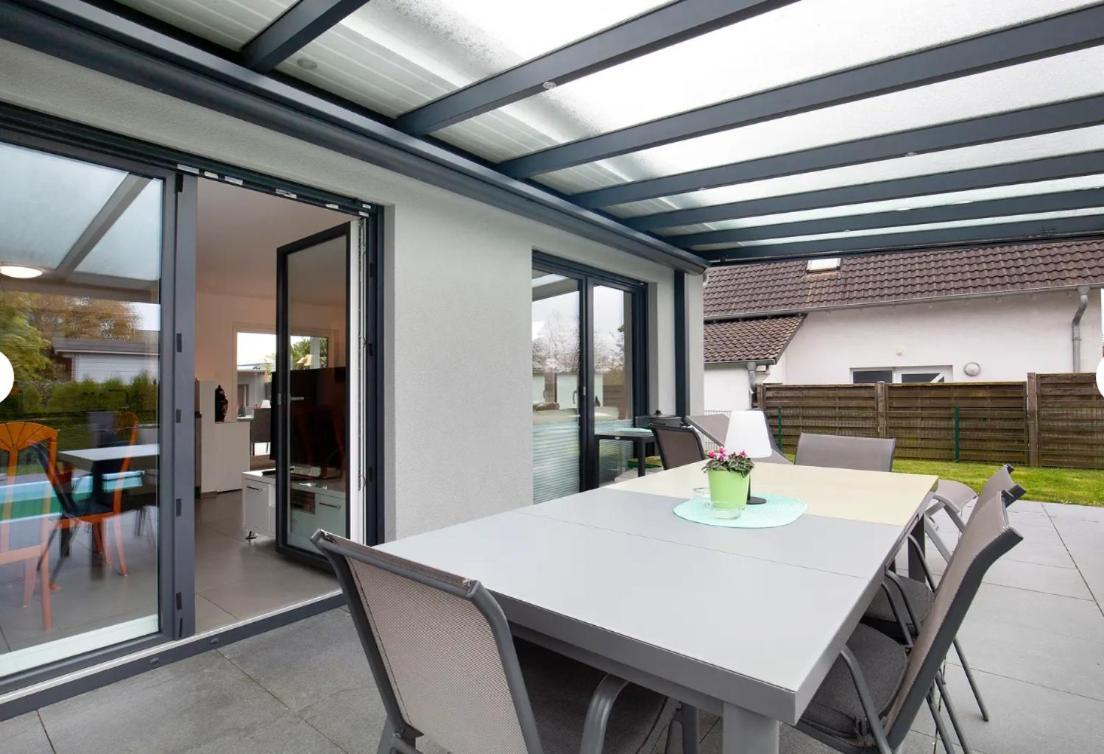 Grosszuegige Unterkunft Mit Terrasse Oberbrechen Ngoại thất bức ảnh